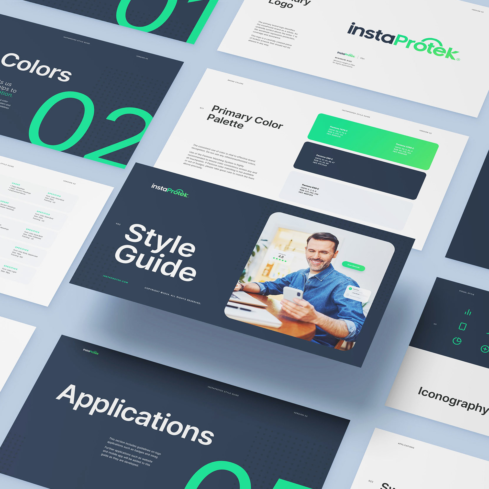 instaProtek Logo Design & Branding